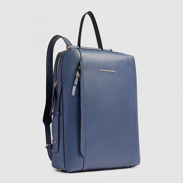 Женский кожаный рюкзак Piquadro CA4576W92/BLU4 синий Piquadro, Артикул: CA4576W92/BLU4 фото №1