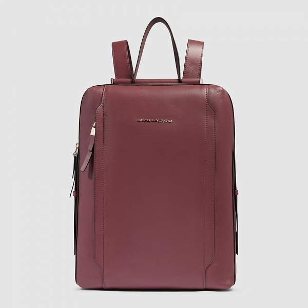 Женский кожаный рюкзак Piquadro CA4576W92/BO бордовый Piquadro, Артикул: CA4576W92/BO фото №1
