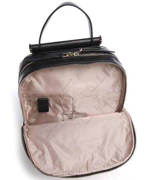Женский кожаный рюкзак Piquadro CA5566W92/N черный Piquadro, Артикул: CA5566W92/N фото №1