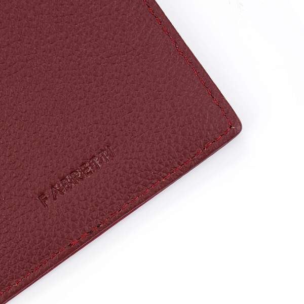 Q250019L-51 FABRETTI Обложка для документов  жен. нат. кожа Fabretti, Артикул: Q250019L-51 фото №1