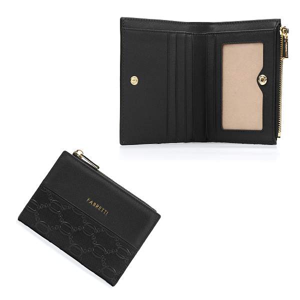 Q250254-2 FABRETTI Кошелек  жен. нат. кожа Fabretti, Артикул: Q250254-2 фото №1