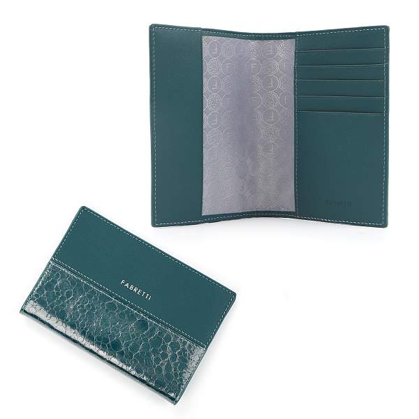 Q250019-152 FABRETTI Обложка для документов  жен. нат. кожа Fabretti, Артикул: Q250019-152 фото №1