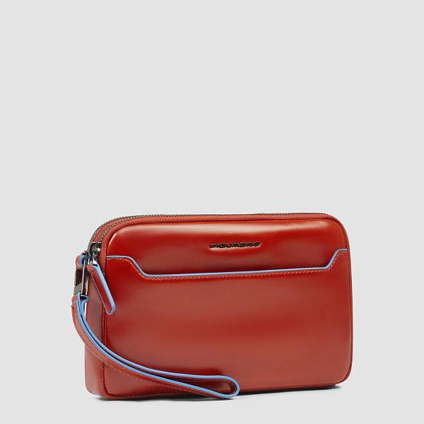 Клатч с двумя отделениями Piquadro AC6901B2R/CU4 оранжевый Piquadro, Артикул: AC6901B2R/CU4 фото №1