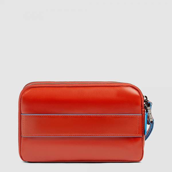 Клатч с двумя отделениями Piquadro AC6901B2R/CU4 оранжевый Piquadro, Артикул: AC6901B2R/CU4 фото №1