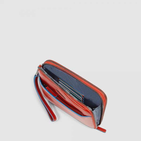 Клатч с двумя отделениями Piquadro AC6901B2R/CU4 оранжевый Piquadro, Артикул: AC6901B2R/CU4 фото №1