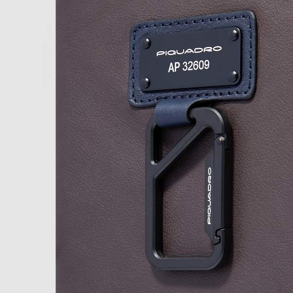 Кожаный рюкзак Piquadro CA6311AP/BLUTM мужской сине-коричневый Piquadro, Артикул: CA6311AP/BLUTM фото №1