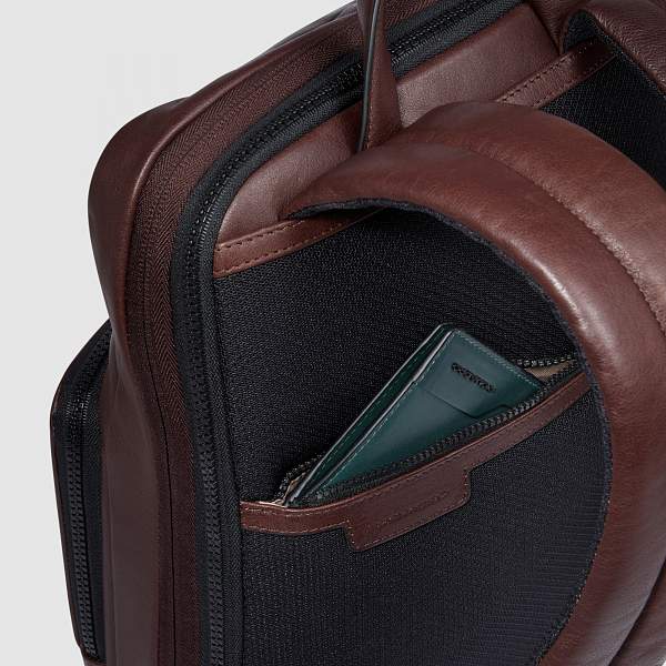 Кожаный рюкзак Piquadro CA6311AP/TM мужской коричневый Piquadro, Артикул: CA6311AP/TM фото №1