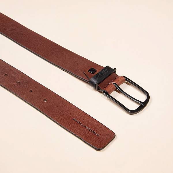 Мужской кожаный ремень Piquadro CU6282AP/TM коричневый Piquadro, Артикул: CU6282AP/TM фото №1