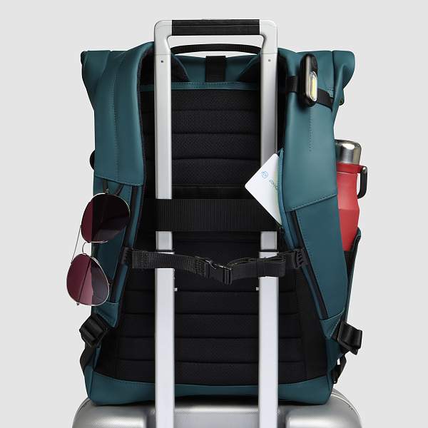 Мужской рюкзак Piquadro CA6291C2OW/OT зелёно-синий Piquadro, Артикул: CA6291C2OW/OT фото №1