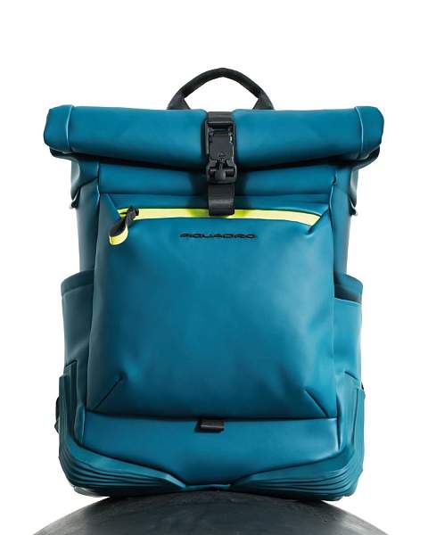 Мужской рюкзак Piquadro CA6291C2OW/OT зелёно-синий Piquadro, Артикул: CA6291C2OW/OT фото №1