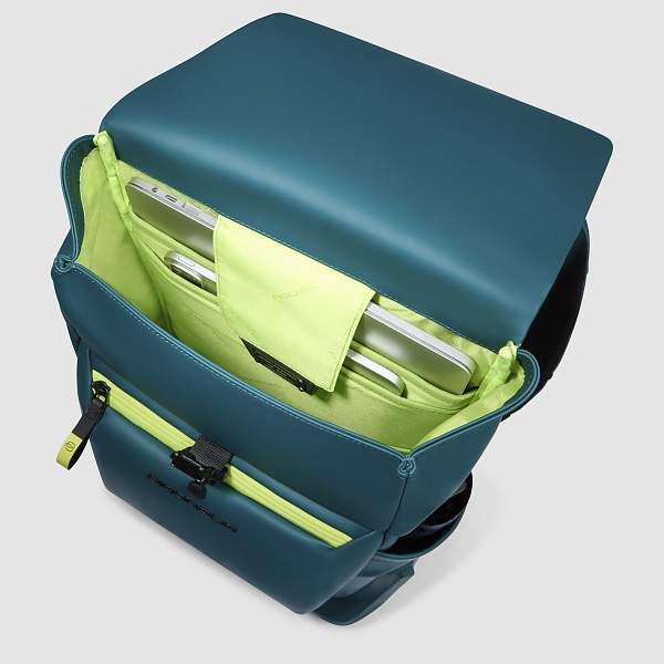 Городской рюкзак Piquadro CA6642C2OW/OT зелёно-синий Piquadro, Артикул: CA6642C2OW/OT фото №1