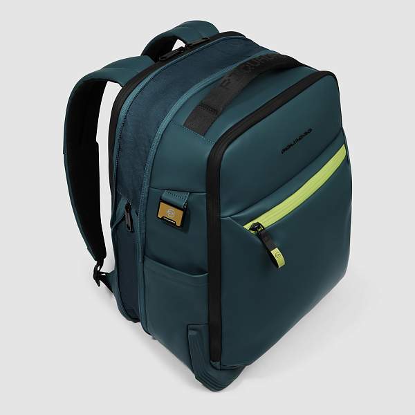 Мужской дорожный рюкзак Piquadro CA6800C2OW/OT зелёно-синий Piquadro, Артикул: CA6800C2OW/OT фото №1