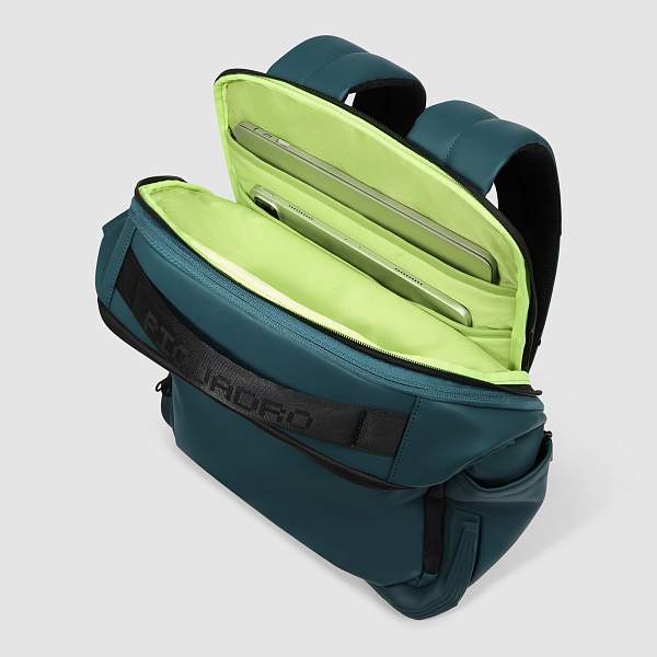 Мужской дорожный рюкзак Piquadro CA6800C2OW/OT зелёно-синий Piquadro, Артикул: CA6800C2OW/OT фото №1