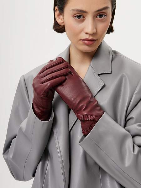 Перчатки женские 100% ш IS803 garnet Eleganzza, Артикул: IS803-75_01-00055 фото №1