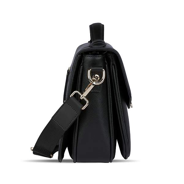 Сумка женская BUGATTI Ella, черная, полиуретан, 29х10х22 см 496634S01 BUGATTI, Артикул: 496634S01 фото №1