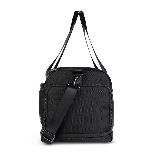 Сумка дорожная BUGATTI Nero, черная, нейлон 1680D/кожа, 58х27х30 см 49640701 BUGATTI, Артикул: 49640701 фото №1
