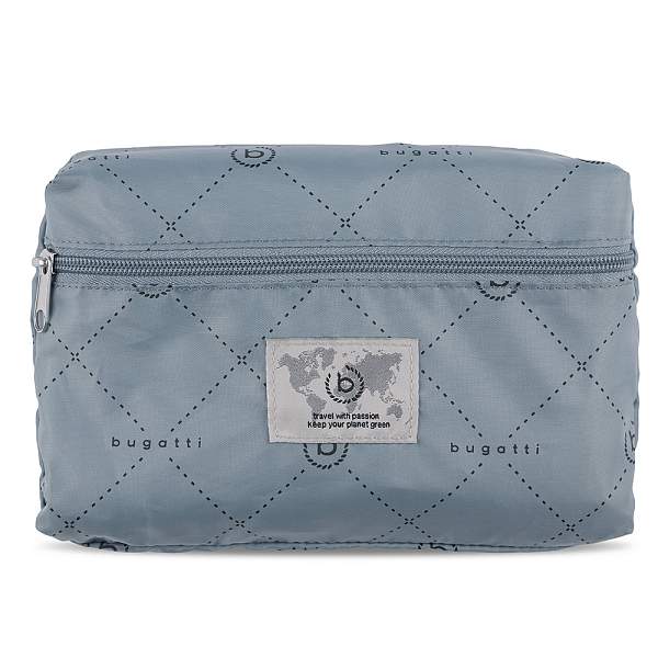 Несессер BUGATTI Blanc Delight, чёрный, нейлон RPET600D/тарпаулин/полиэстер, 24х9х21 см, 3,6 л 49451301 BUGATTI, Артикул: 49451301 фото №1