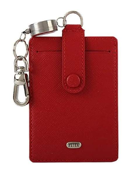 Бейдж для пропуска женский кожаный Petek 602.174.10 Petek, Артикул: 602.174.10 фото №1