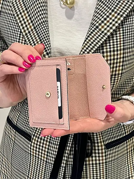 Женский кошелек 9528-Prada Rose Vasheron, Артикул: 9528-Prada Rose фото №1