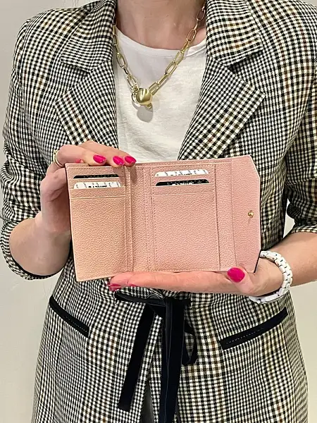 Женский кошелек 9528-Prada Rose Vasheron, Артикул: 9528-Prada Rose фото №1