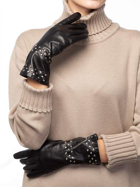 Перчатки женские 100% ш IS941 black Eleganzza, Артикул: IS941-8_01-000406 фото №1