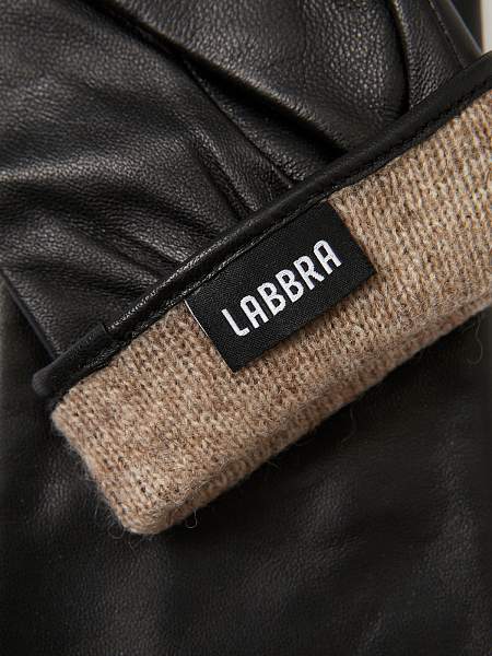 Перчатки жен п/ш LB-0112 black Labbra, Артикул: LB-0112-7_01-000368 фото №1