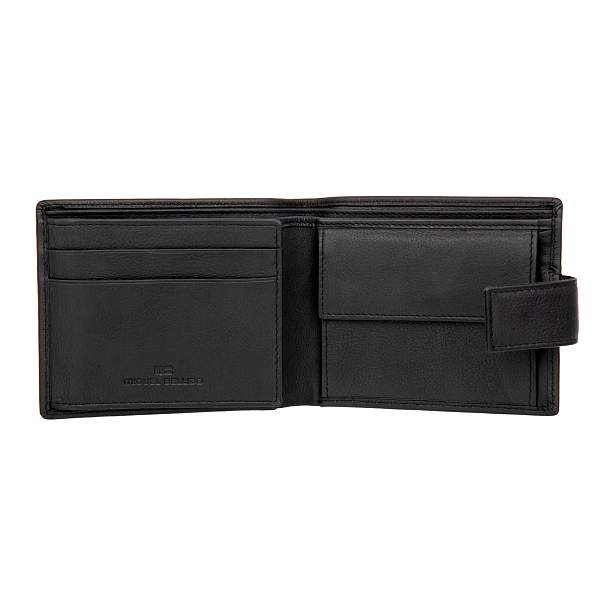 Портмоне черный Miguel Bellido 3356 black 01 Miguel Bellido, Артикул: 3356 black 01 фото №1