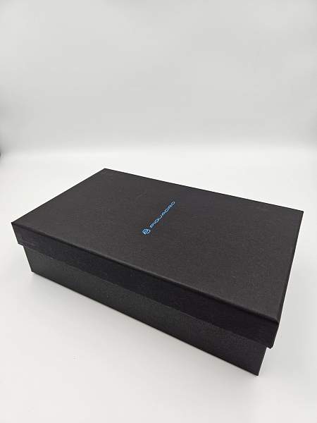 Чехол кожаный Piquadro для банковских карт черный PP6561MOSR/N Piquadro, Артикул: PP6561MOSR/N фото №1