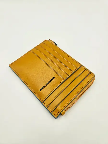 Чехол для кредитных карт Piquadro Blue Square PU1243B2R/G Piquadro, Артикул: PU1243B2R/G фото №1