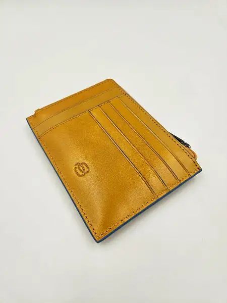 Чехол для кредитных карт Piquadro Blue Square PU1243B2R/G Piquadro, Артикул: PU1243B2R/G фото №1
