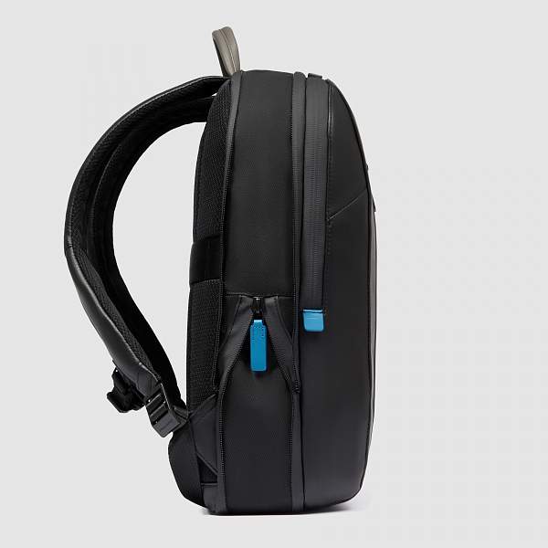 Городской-рюкзак кожаный Piquadro CA6384UB00/NGR серо-черный Piquadro, Артикул: CA6384UB00/NGR фото №1