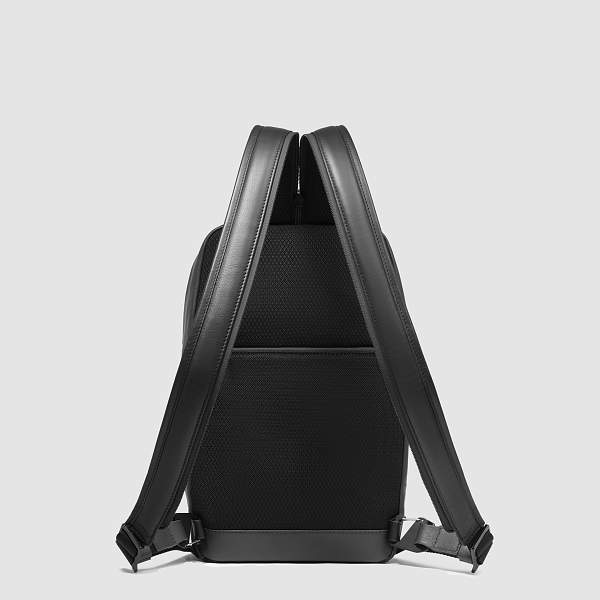 Рюкзак с одной лямкой Piquadro CA6801UB00/GRN кожаный черно-серый Piquadro, Артикул: CA6801UB00/GRN фото №1