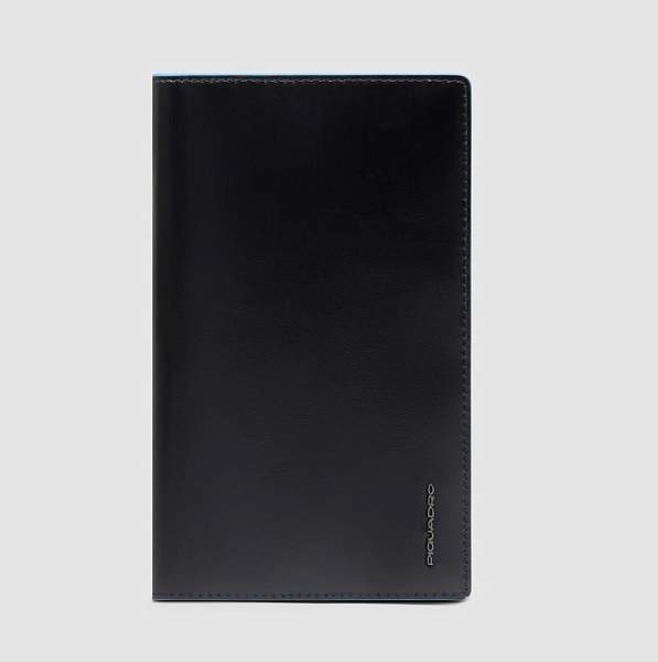 Портмоне Piquadro PP6805B2R/N вертикальное кожаное чёрное Piquadro, Артикул: PP6805B2R/N фото №1