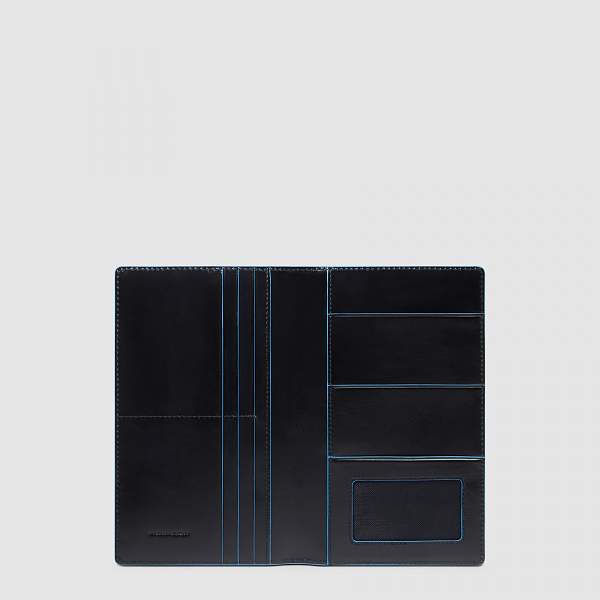 Портмоне Piquadro PP6805B2R/N вертикальное кожаное чёрное Piquadro, Артикул: PP6805B2R/N фото №1