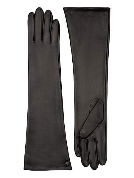 Перчатки женские шелк IS057 black Eleganzza, Артикул: IS057-7_01-000570 фото №1