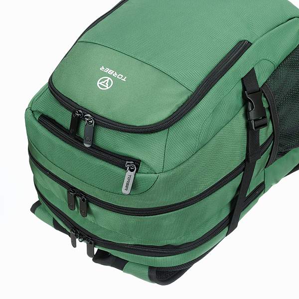 Рюкзак TORBER FORGRAD с отделением для ноутбука 16", зеленый, полиэстер, 47 х 34 x 28 см T2585G Torber, Артикул: T2585G фото №1