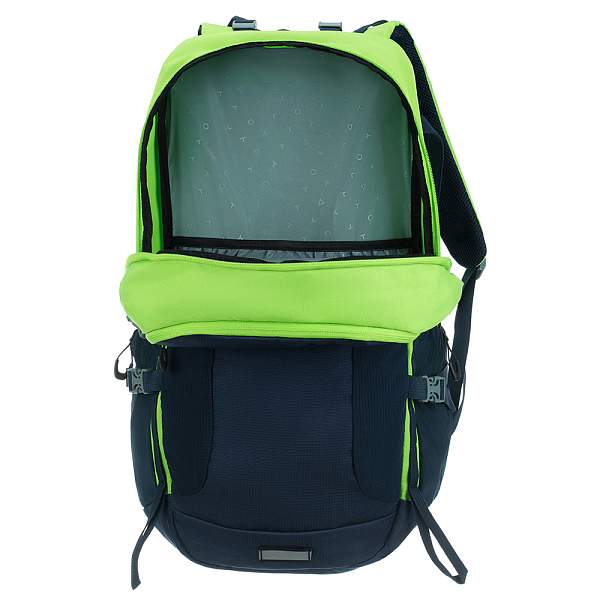 Туристический рюкзак TORBER, синий/салатовый, полиэстер, 36 х 54 х 16 см TO2525 Torber, Артикул: TO2525 фото №1