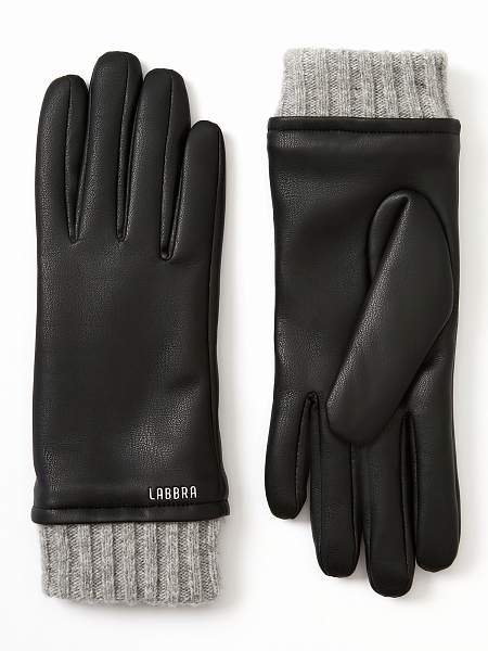 Перчатки жен флис LB-3303MP black Labbra, Артикул: LB-3303MP-7_01-000568 фото №1