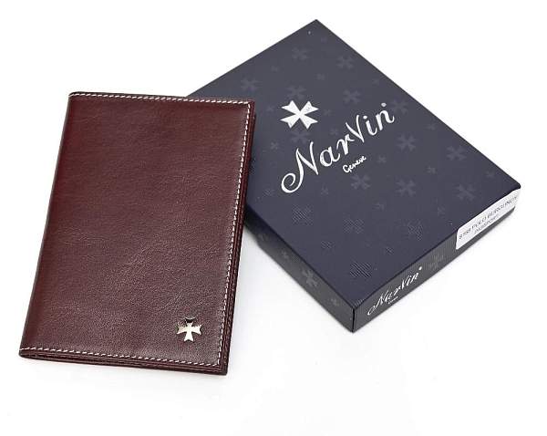 Обложка для паспорта Narvin 9159-Vegetta Funduk Vasheron, Артикул: 9159-Vegetta Funduk фото №1