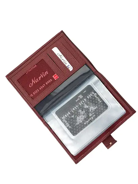 Обложка для паспорта и автодокументов 9175-Polo Bordo Vasheron, Артикул: 9175-Polo Bordo фото №1