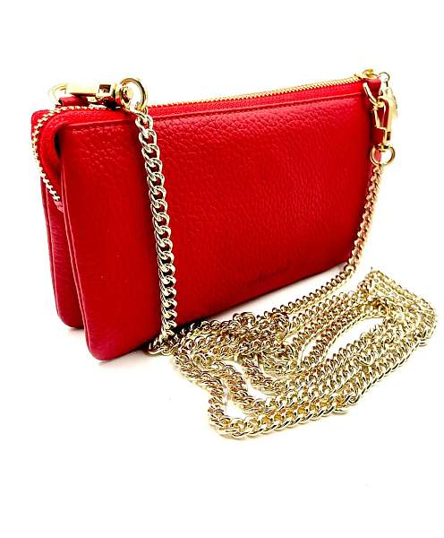 Клатч NARVIN 9245-Polo Red Vasheron, Артикул: 9245-Polo Red фото №1