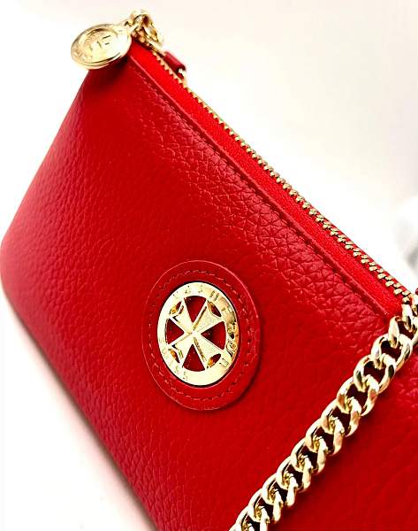 Клатч NARVIN 9245-Polo Red Vasheron, Артикул: 9245-Polo Red фото №1