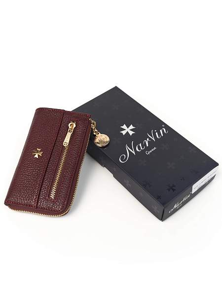 Ключница из натуральной кожи 9278-Polo Bordo Vasheron, Артикул: 9278-Polo Bordo фото №1