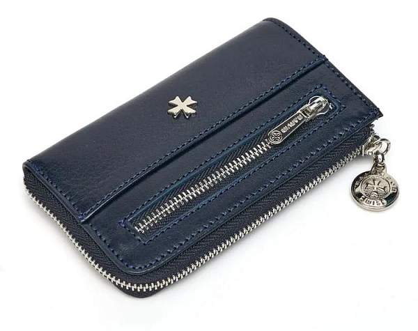 Ключница из натуральной кожи 9278-Vegetta D.Blue Vasheron, Артикул: 9278-Vegetta D.Blue фото №1