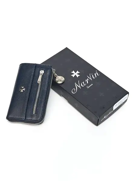 Ключница из натуральной кожи 9278-Vegetta D.Blue Vasheron, Артикул: 9278-Vegetta D.Blue фото №1