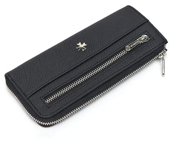 Ключница из натуральной кожи NARVIN 9280-Polo Black Vasheron, Артикул: 9280-Polo Black фото №1