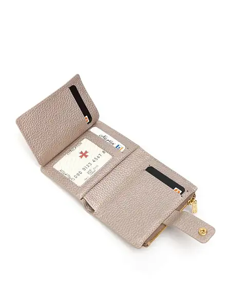 Женский кожаный кошелек-картхолдер 9564-Polo Platina Vasheron, Артикул: 9564-Polo Platina фото №1