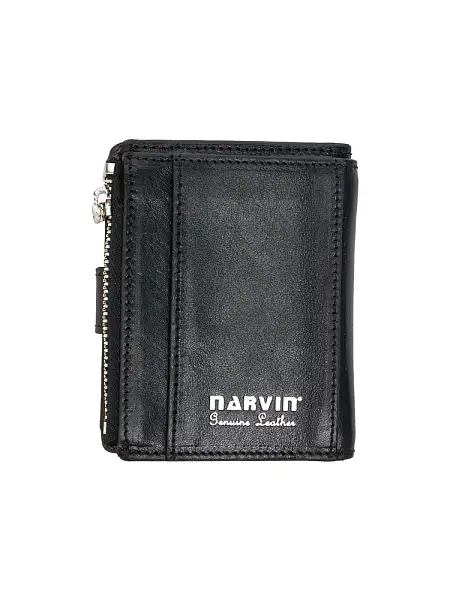 Женский кожаный кошелек-картхолдер 9564-Vegetta Black Vasheron, Артикул: 9564-Vegetta Black фото №1