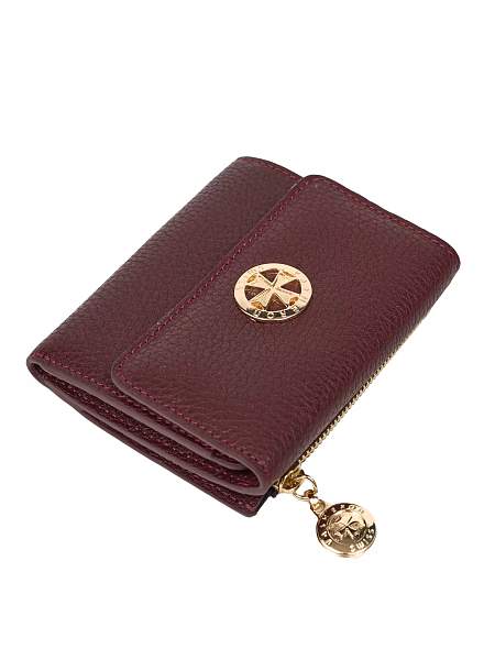 Кошелек из натуральной кожи Narvin 9565-Polo Bordo Vasheron, Артикул: 9565-Polo Bordo фото №1