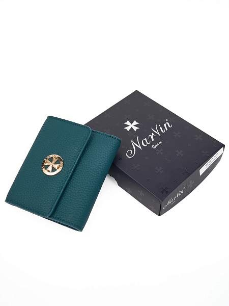 Кошелек из натуральной кожи Narvin 9565-Polo Ocean Vasheron, Артикул: 9565-Polo Ocean фото №1